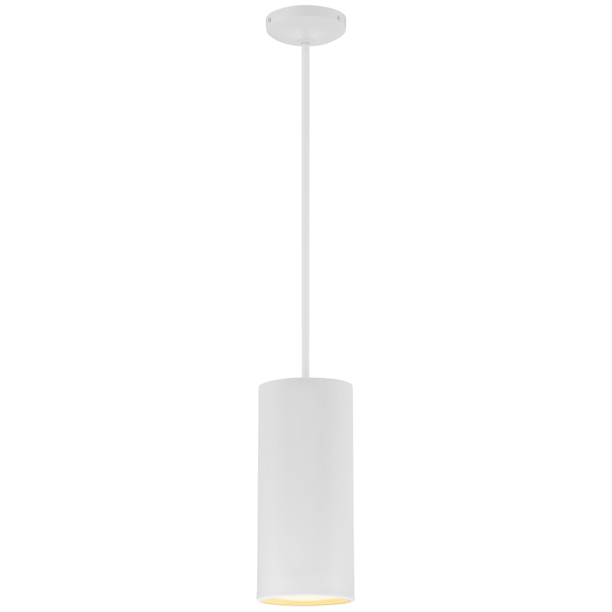 Pilson XL 11" Pendant, Matte White Finish, Rod
