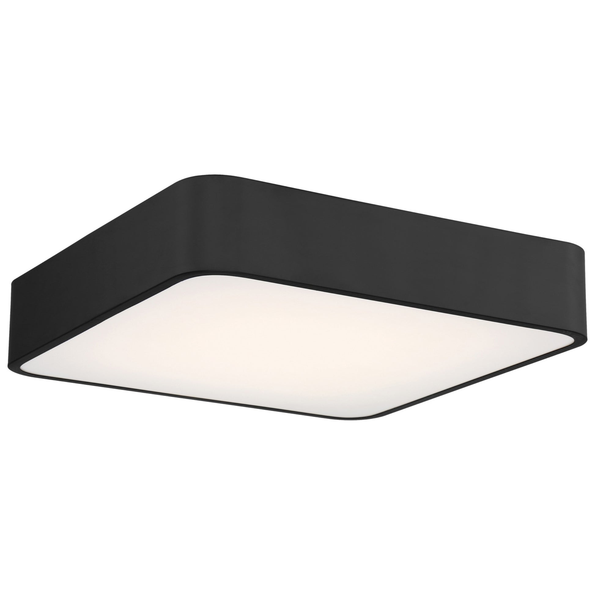 Granada 20" LED Flush Mount, Black Finish - Bees Lighting