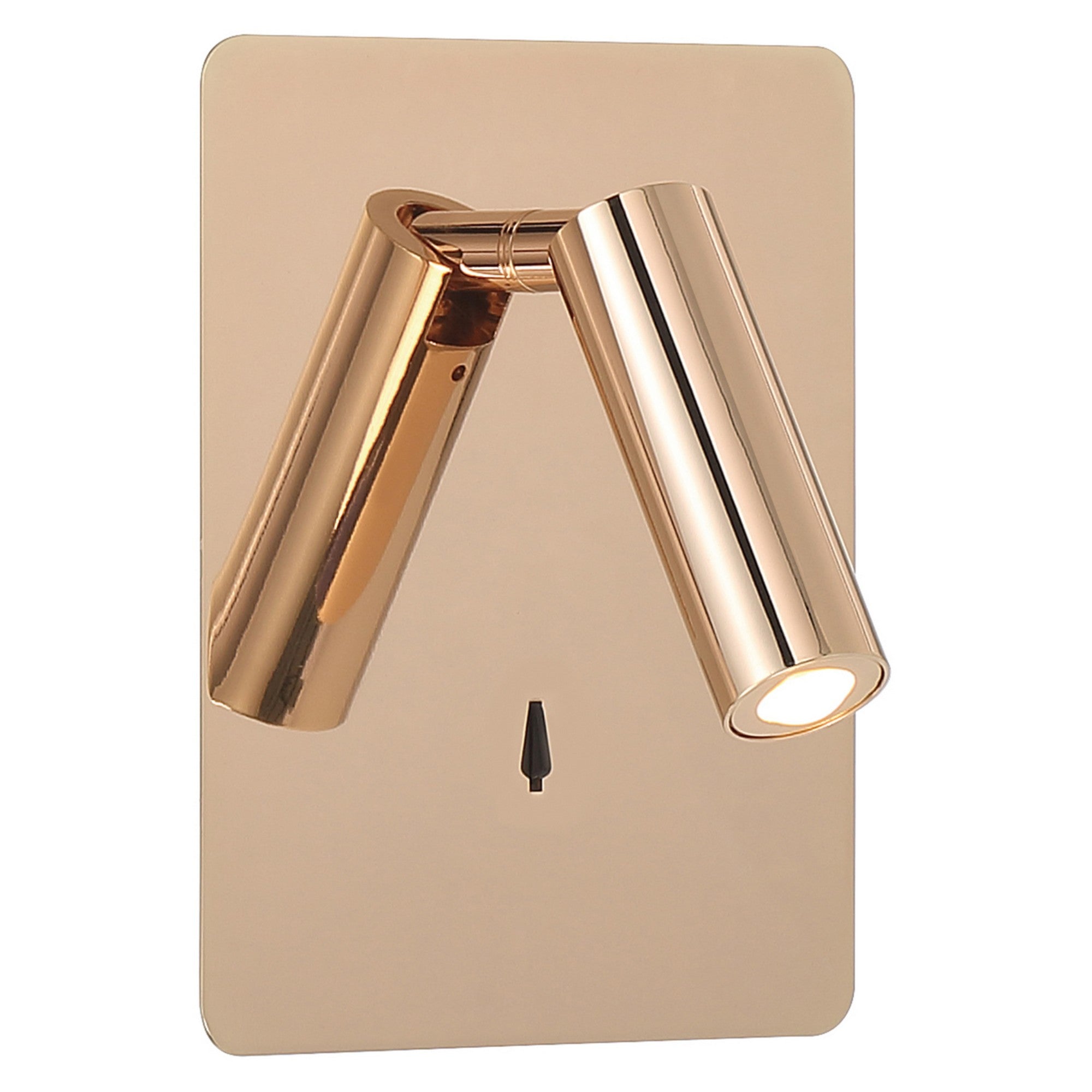 Villa 8" LED Reading Light, Gold Finish - Bees Lighting