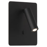 Villa 8" LED Reading Light, Matte Black Finish - Bees Lighting