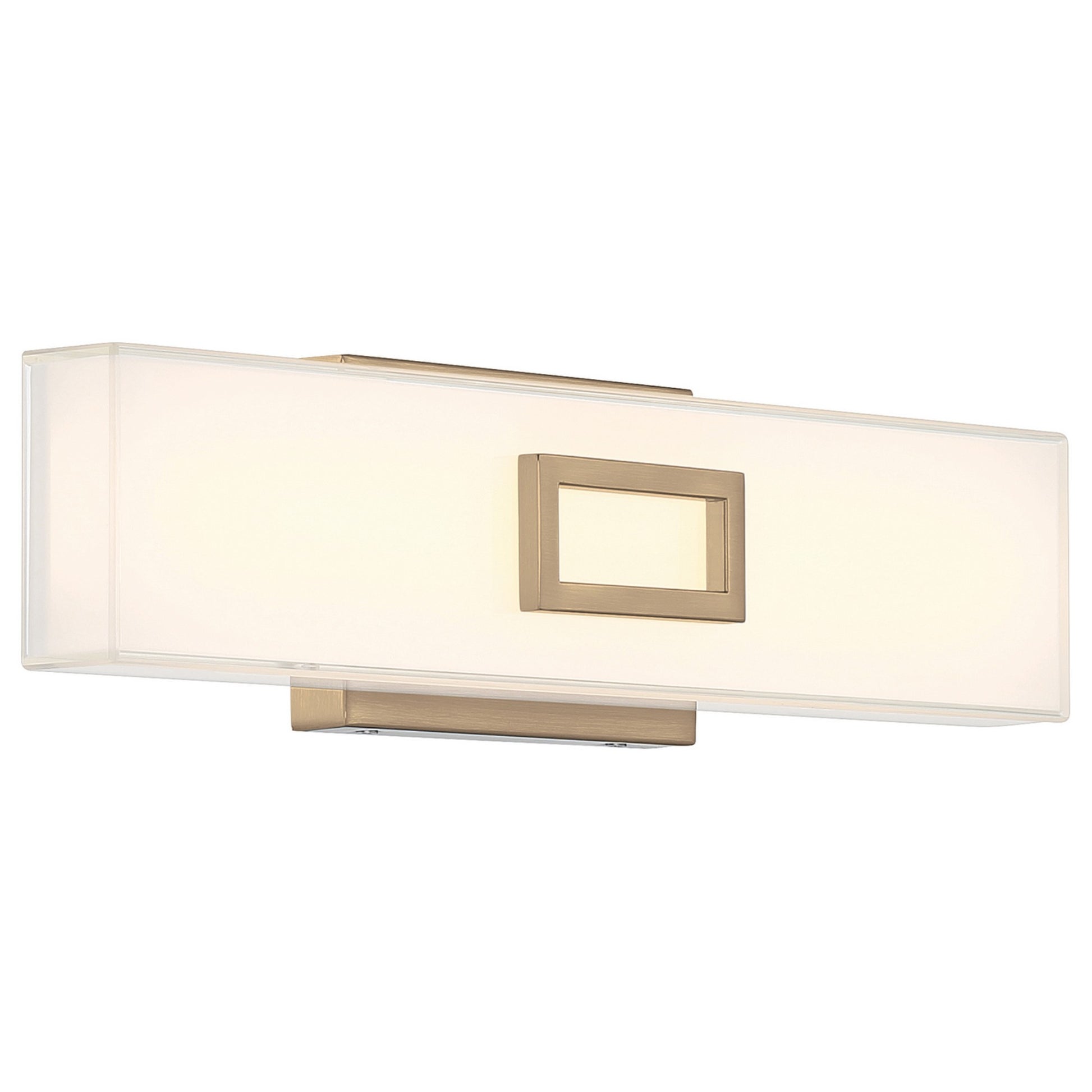 Restore 18" LED Vanity, Antique Brushed Brass Finish - Bees Lighting