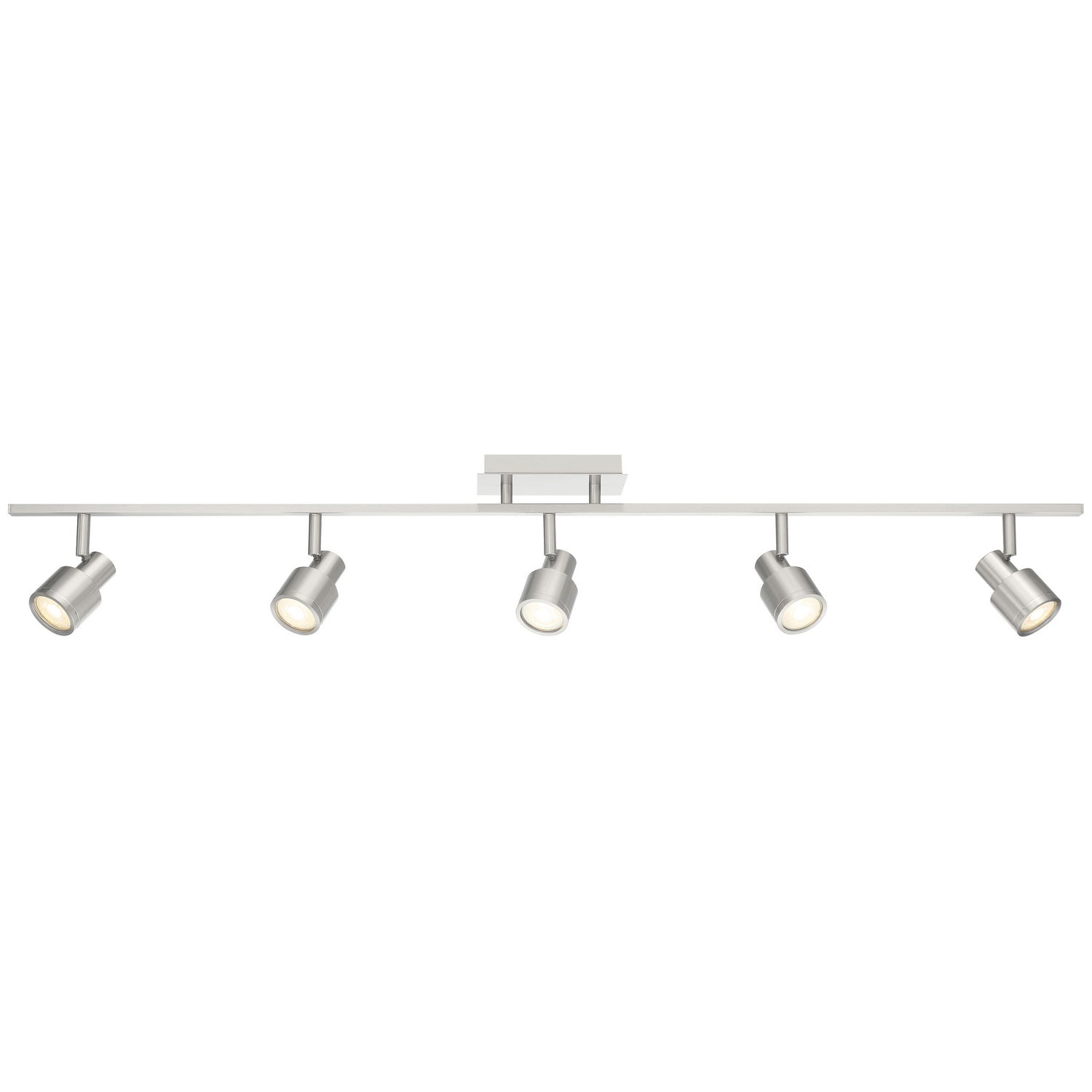 Lincoln 43" Adjustable LED Track Rail, Brushed Steel Finish - Bees Lighting