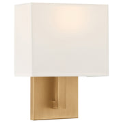Mid Town 11" LED Wall Sconce, Antique Brushed Brass Finish - Bees Lighting