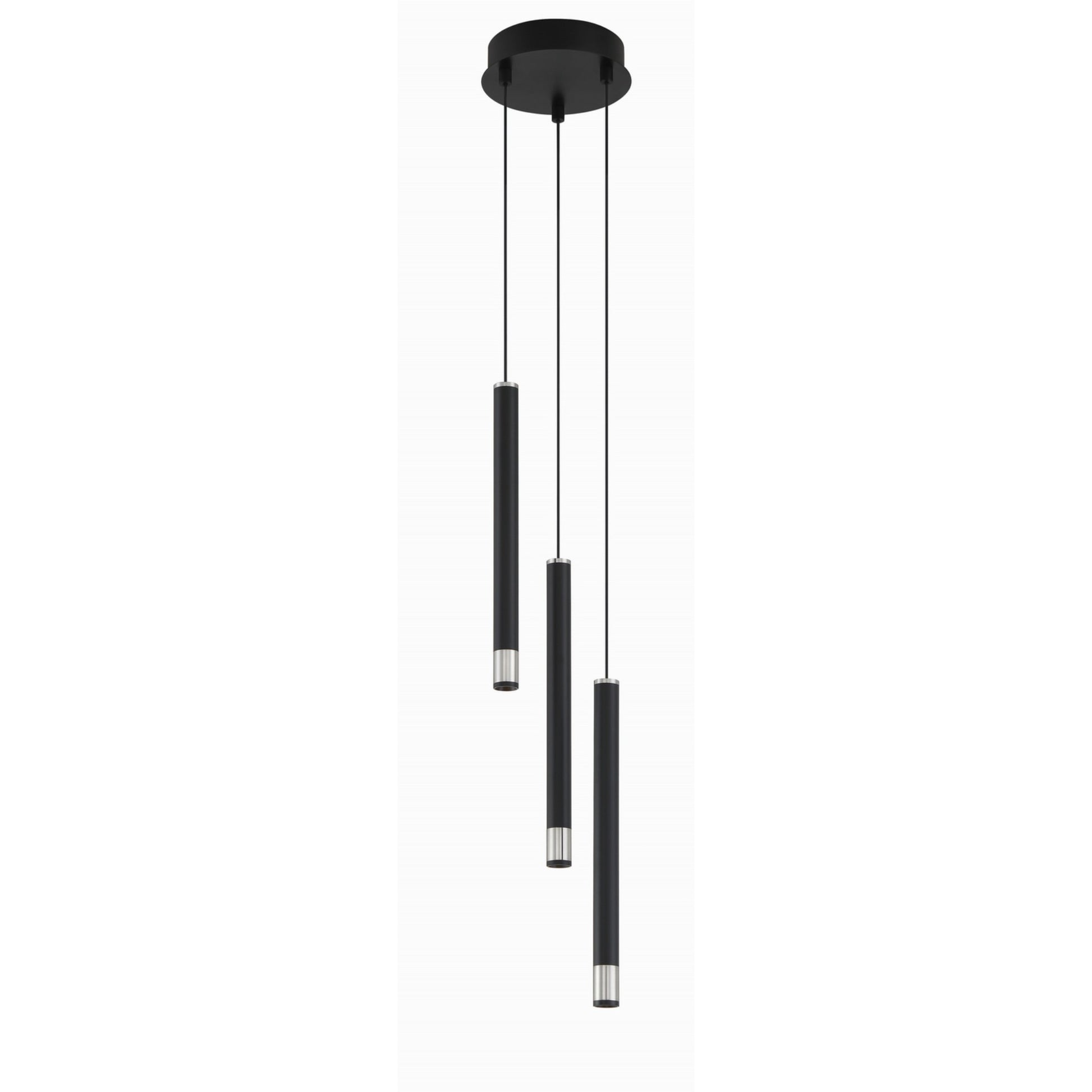Wand LED Pendant Light Brushed Nickel finish - Bees Lighting