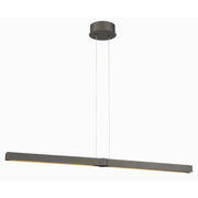 Structure 40" LED Island Light, Smoked Iron Finish - Bees Lighting
