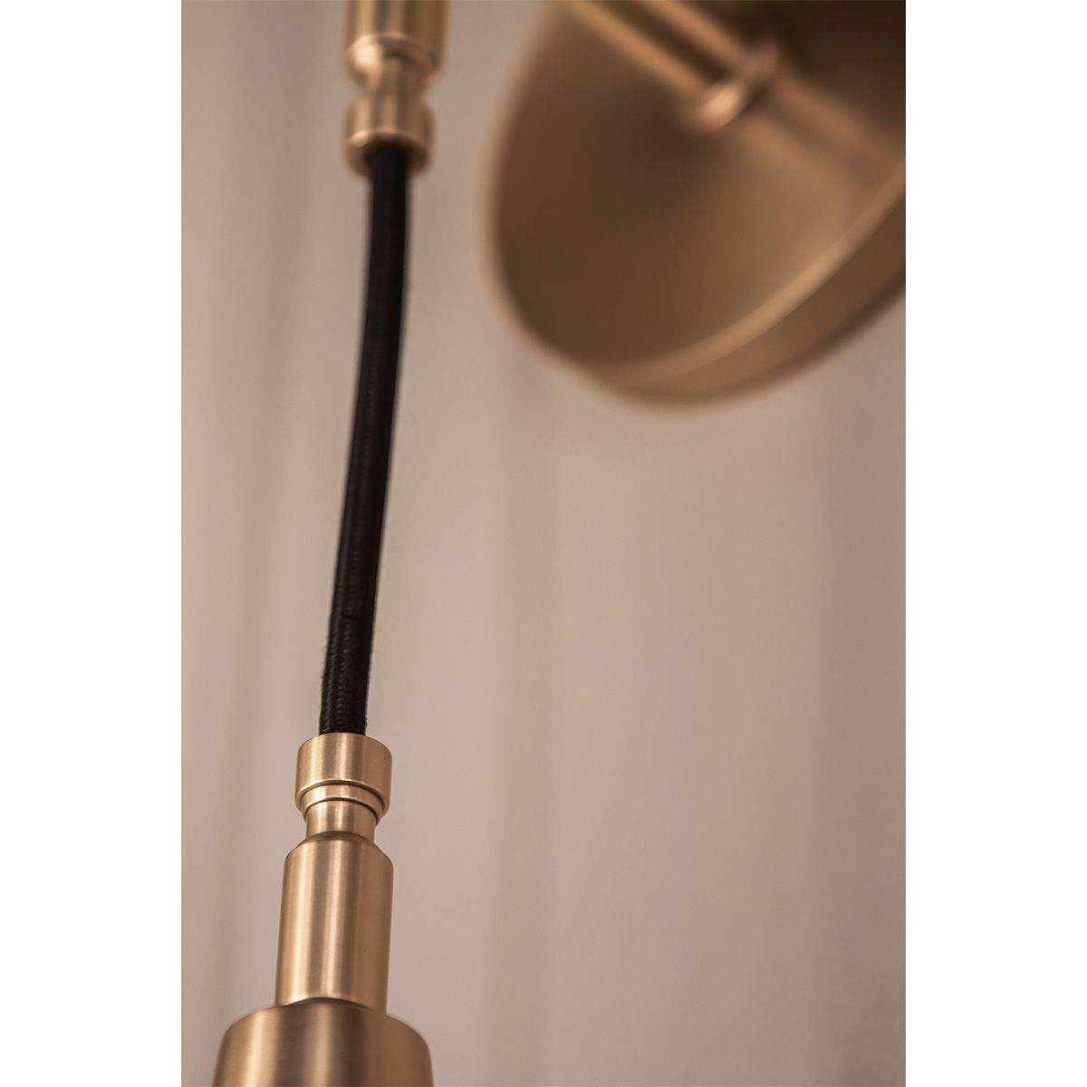 Alva 21 in. Armed Sconce Brass finish - Bees Lighting