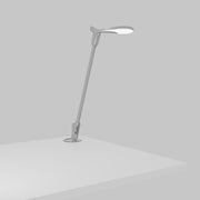 Splitty Pro Silver Contemporary LED Desk Lamp with Grommet Mount and USB Port - Bees Lighting