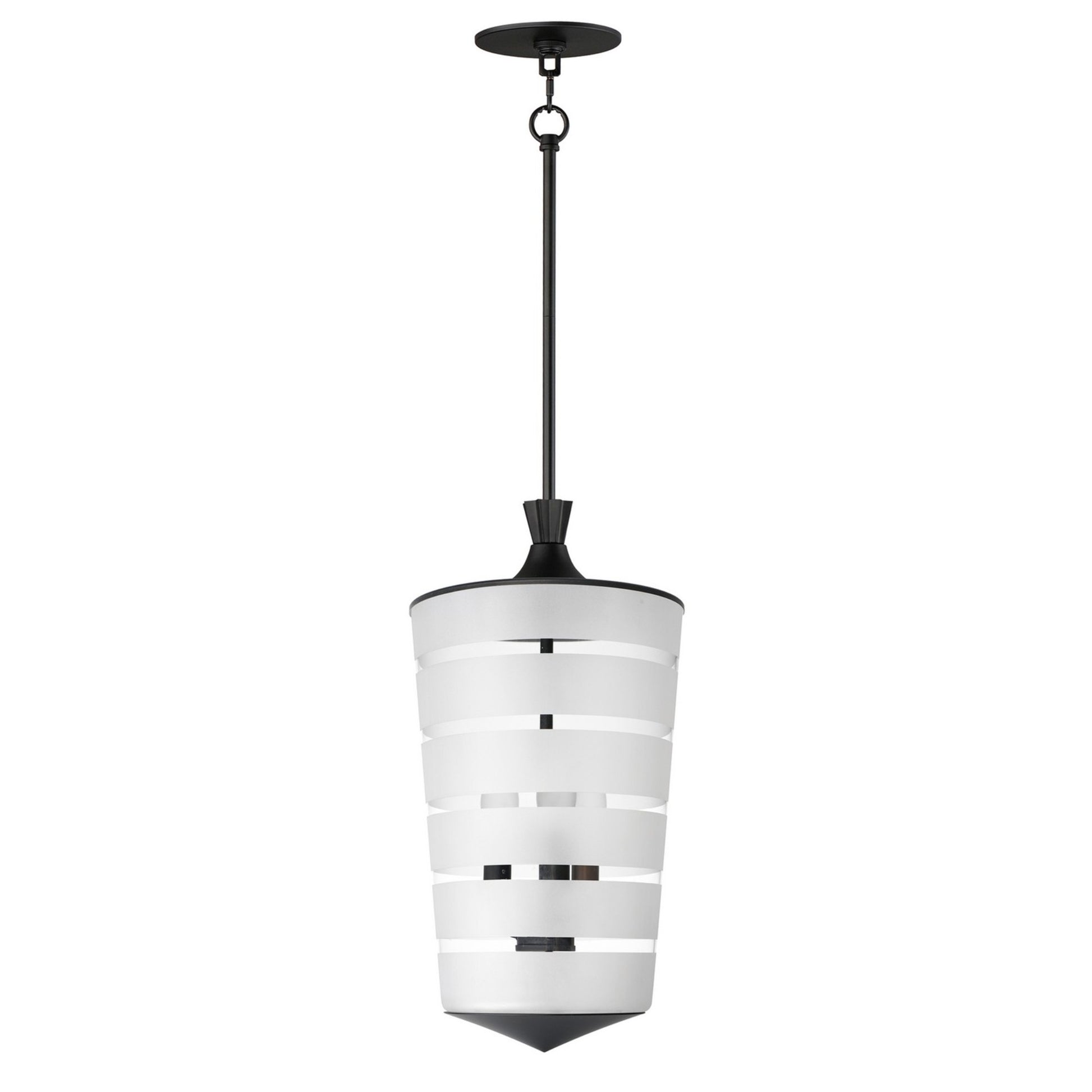 Copacabana 19" 3-Light Pendant, Black Finish - Bees Lighting
