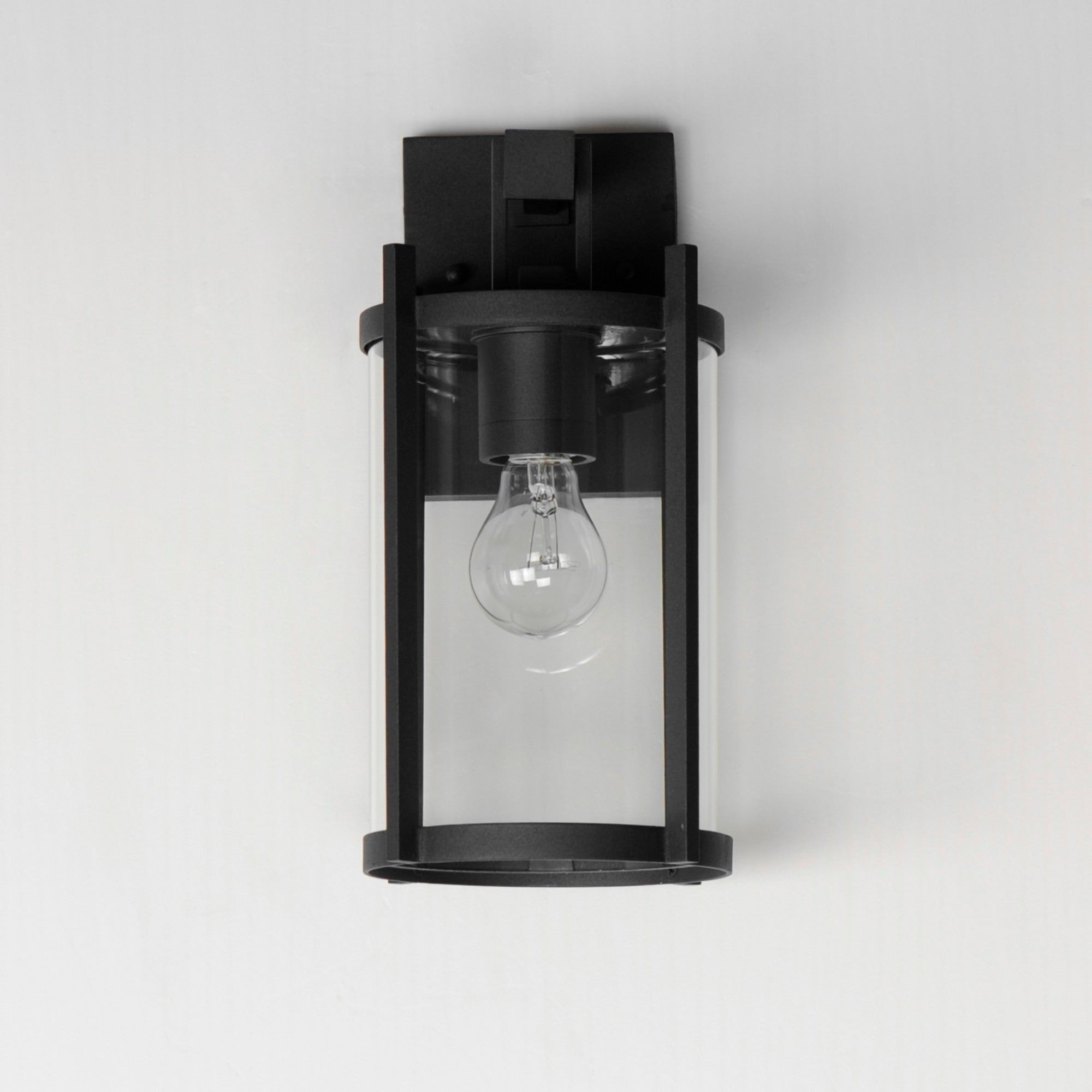 Belfry 13" Outdoor Wall Sconce, Black Finish - Bees Lighting