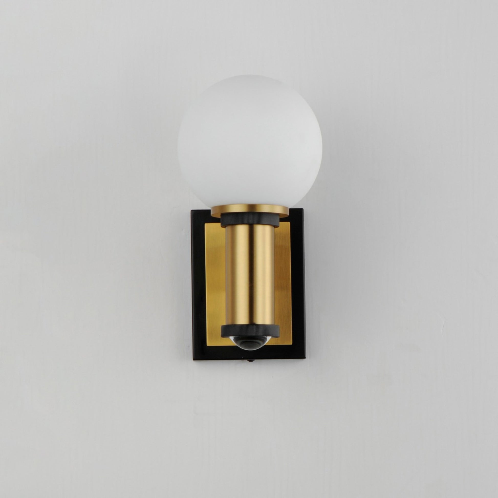 San Simeon 12" LED Wall Sconce, Natural Aged Brass Finish - Bees Lighting