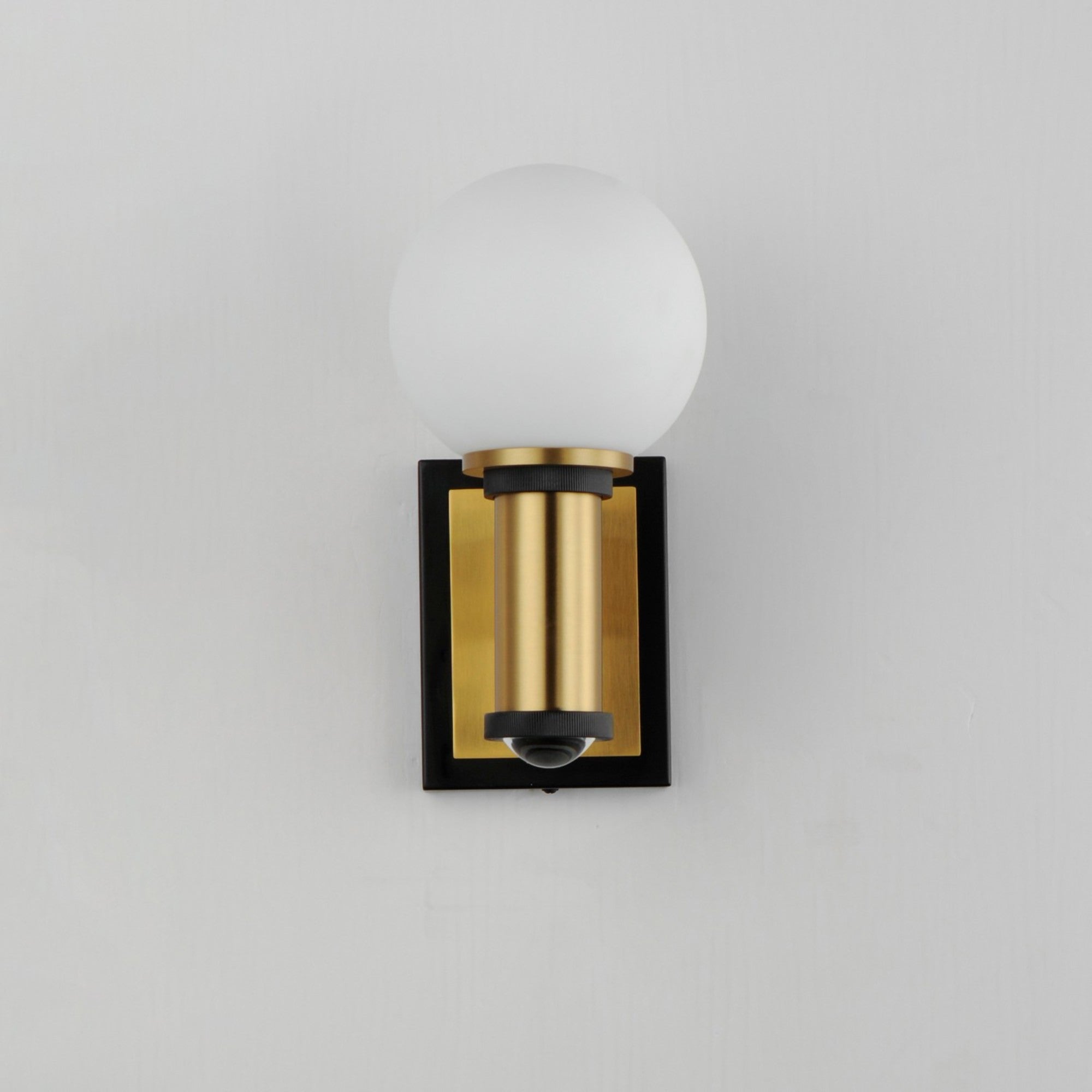 San Simeon 12" LED Wall Sconce, Natural Aged Brass Finish - Bees Lighting