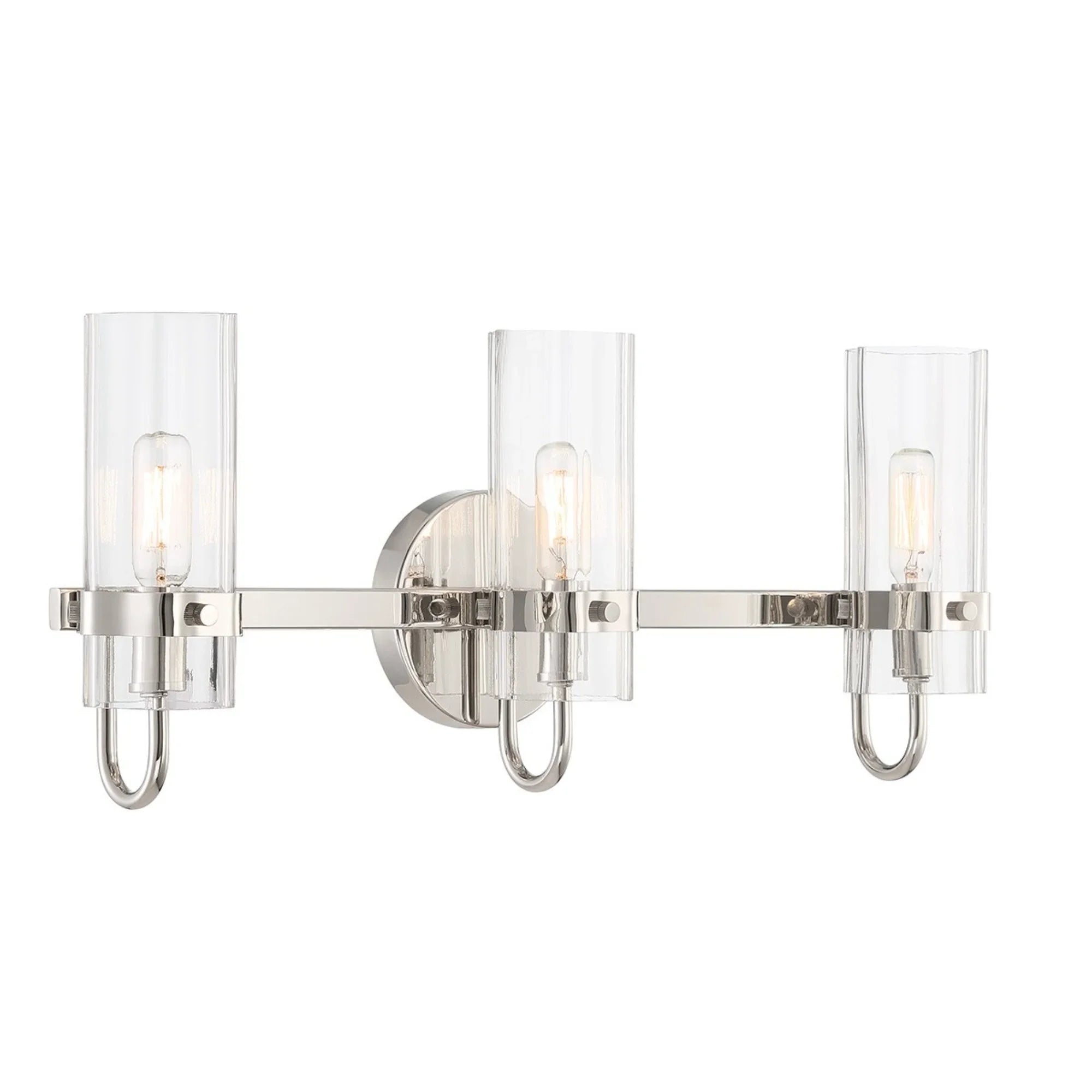 Brook 3-Light 22" Vanity, Chrome Finish - Bees Lighting