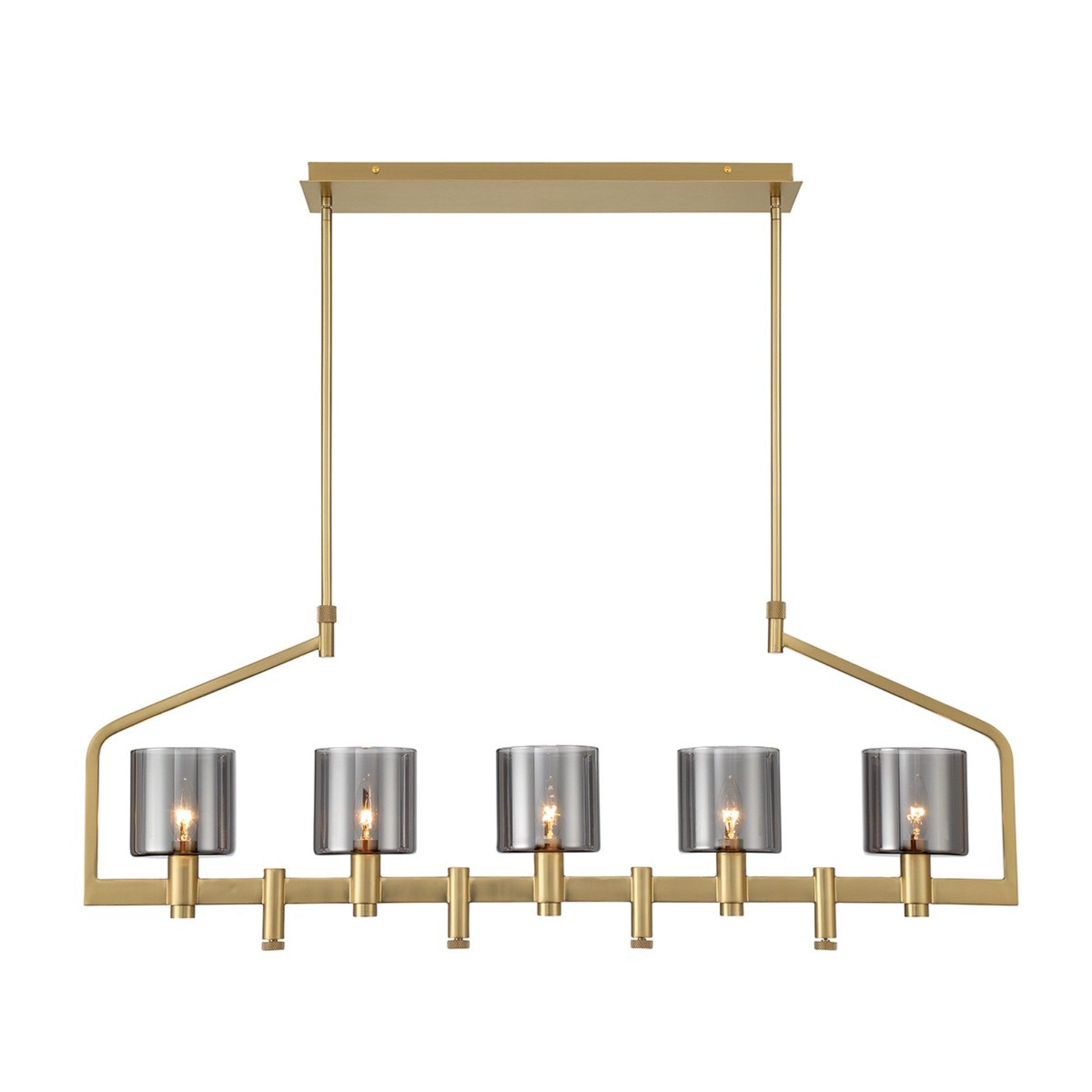 Decato Chandelier Gold Finish - Bees Lighting