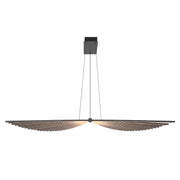 Seraph 59" LED Grand Chandelier, Black Finish - Bees Lighting