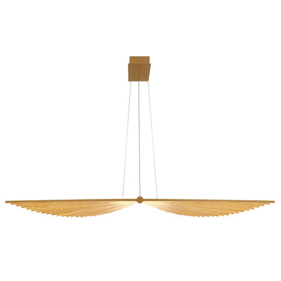 Seraph 59" LED Grand Chandelier, Gold Finish