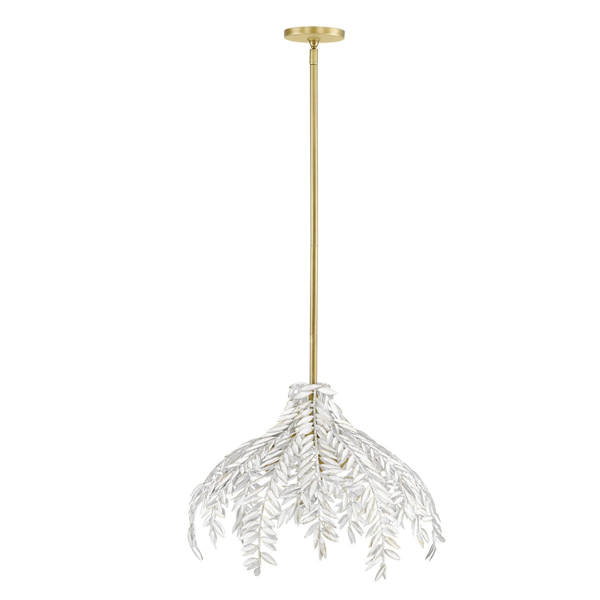 Jalore 3-Light 22" Pendant, White Finish - Bees Lighting