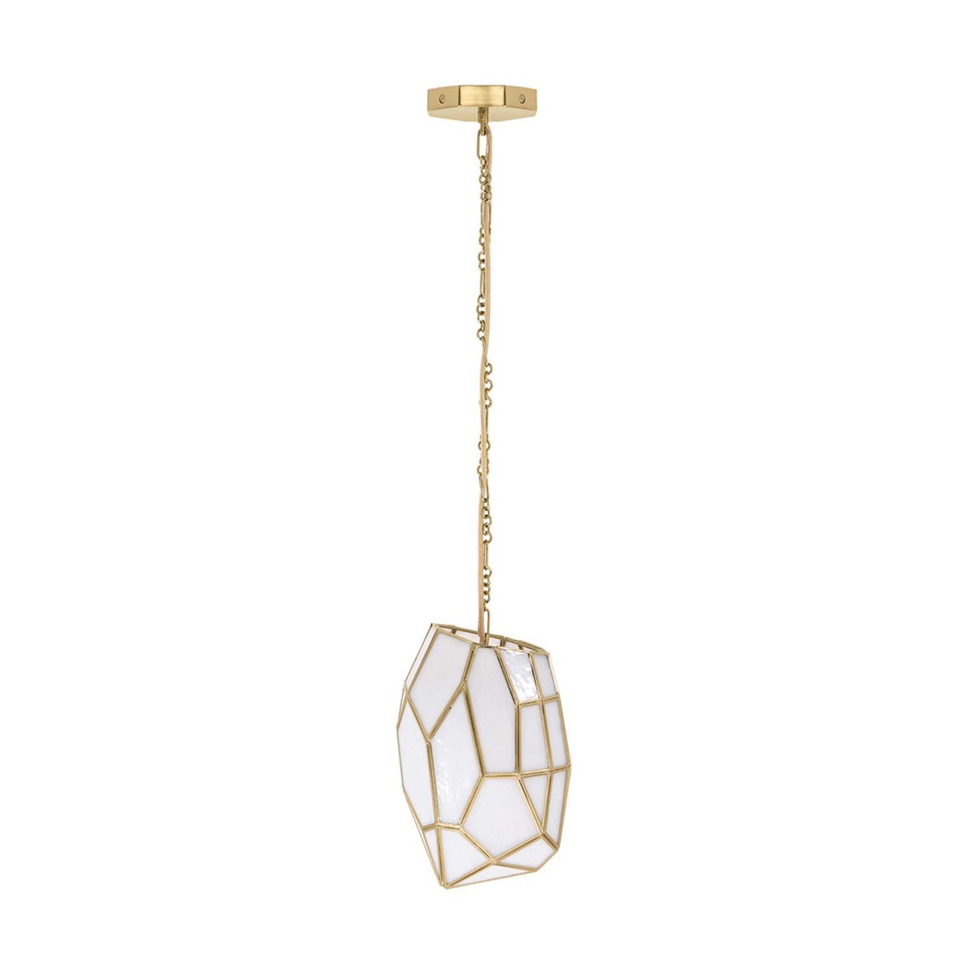 Heera 13" Pendant, Antique Brass Finish - Bees Lighting