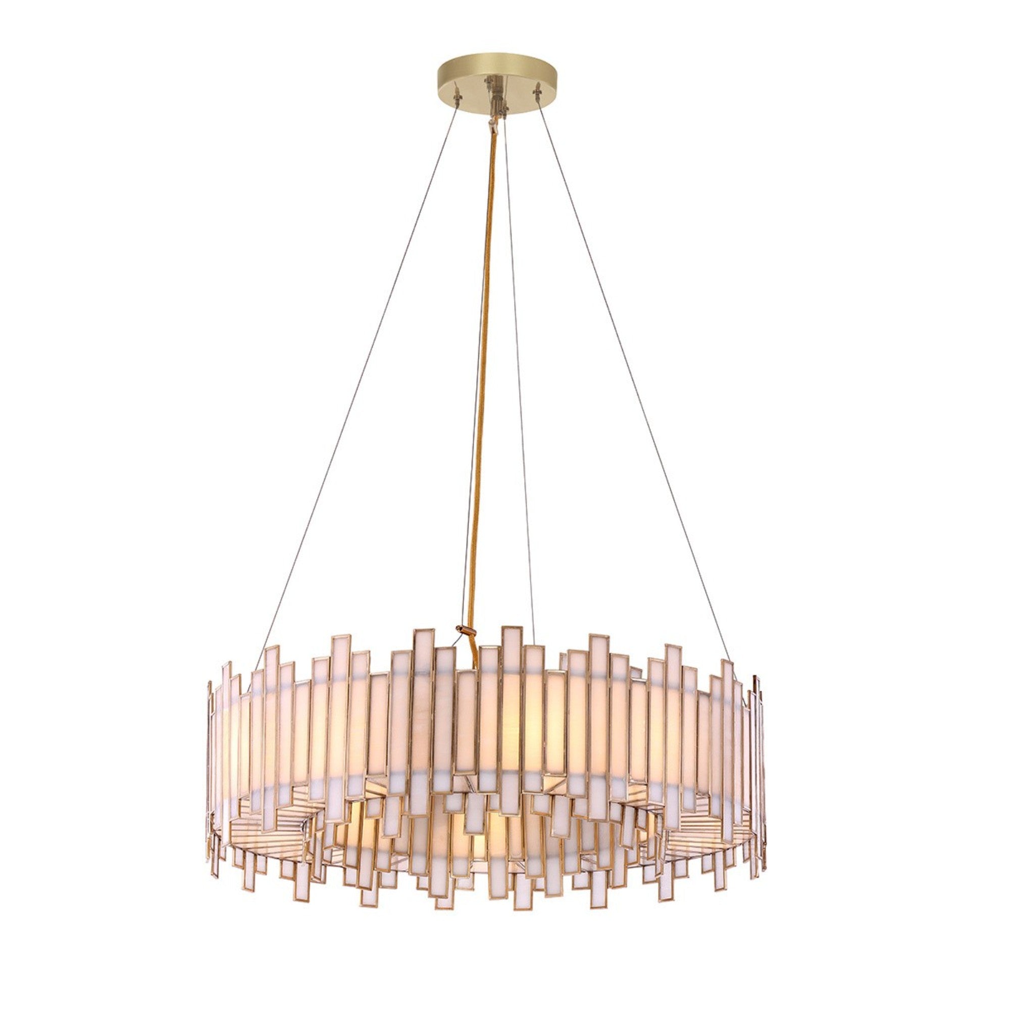 Birla Chandelier Brass finish - Bees Lighting