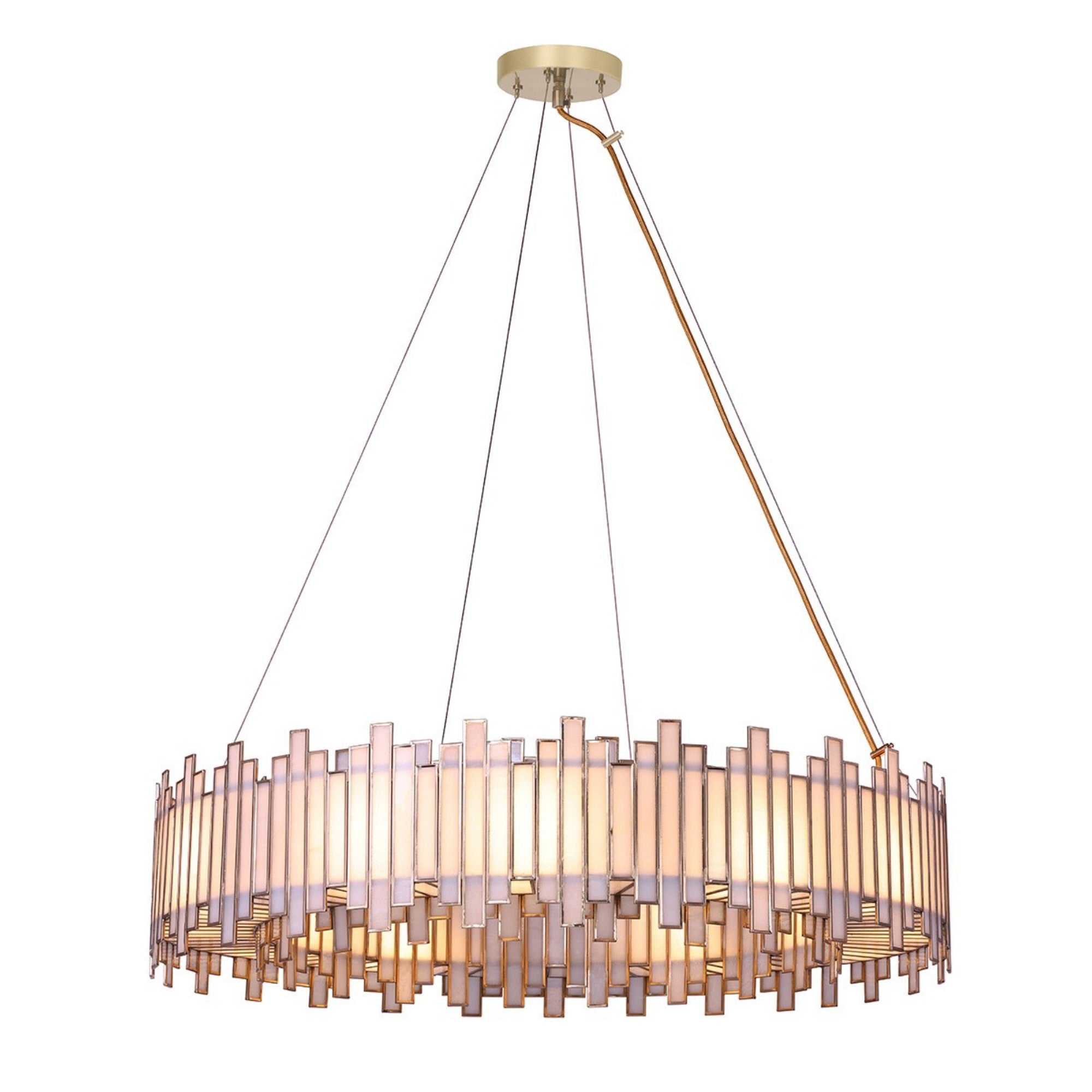 Birla Chandelier Brass finish - Bees Lighting