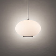 Illusion 16" LED Pendant, 2700K, Black Finish - Bees Lighting