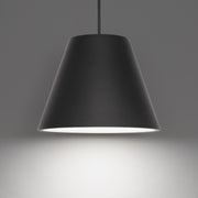Myla 20" LED Outdoor Pendant, 3500K, Black Finish - Bees Lighting