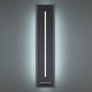 Midnight 36" LED Outdoor Wall Sconce, 3500K, Black Finish - Bees Lighting