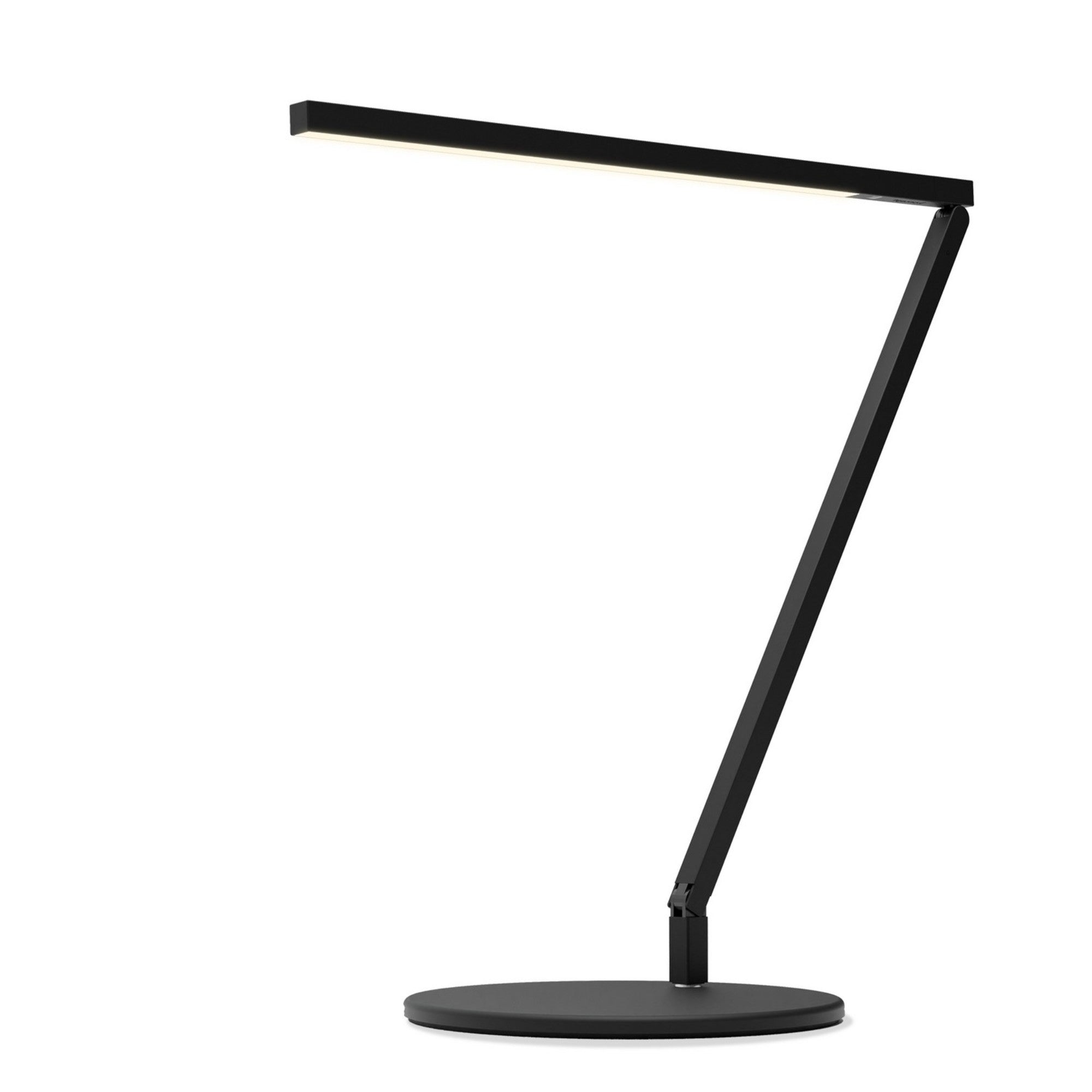 Z-Bar Solo Pro Gen 4 Matte Black Modern LED Desk Lamp with USB Port - Bees Lighting