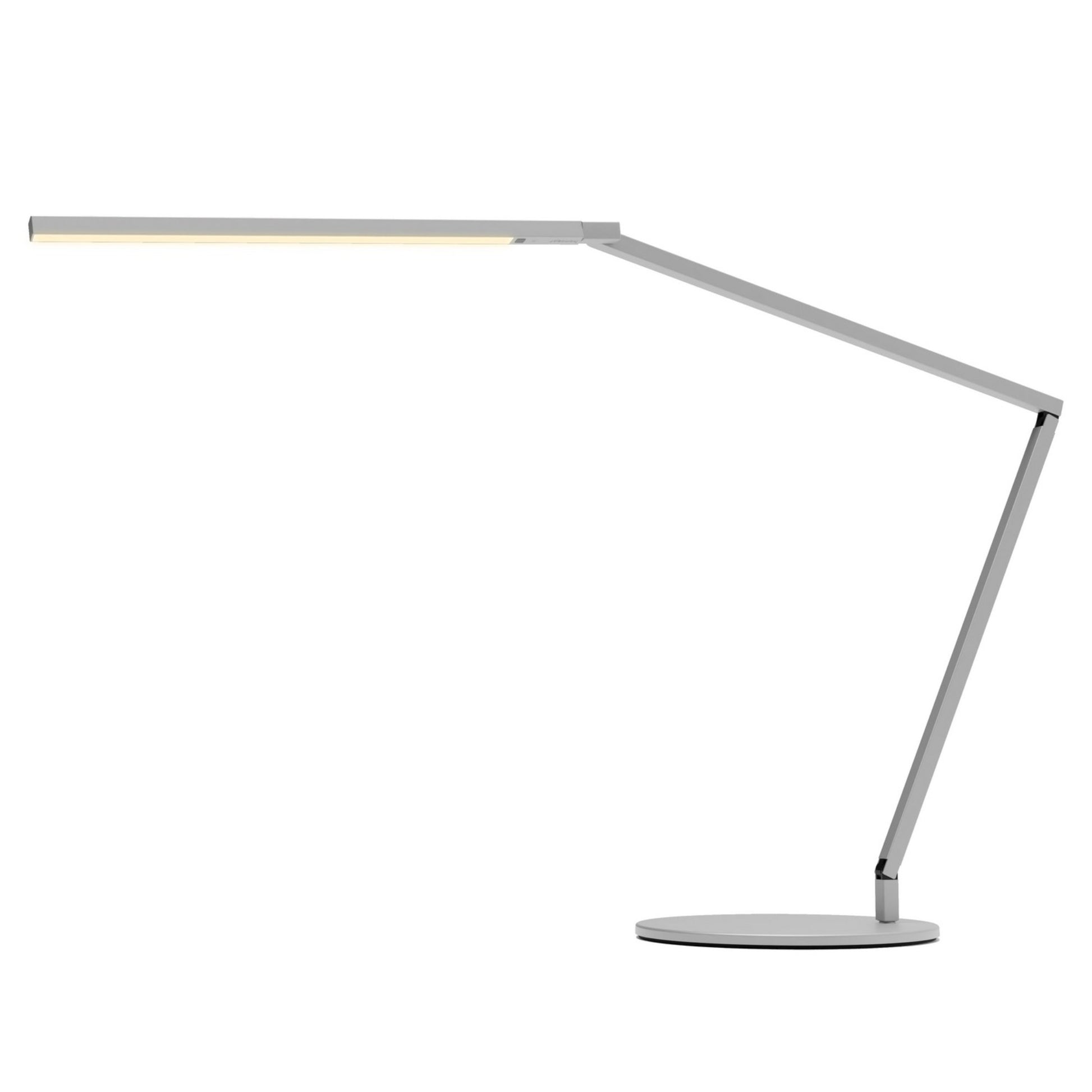 Z-Bar Pro Gen 4 Silver Modern LED Desk Lamp with USB Port - Bees Lighting