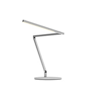 Z-Bar Mini Pro Gen 4 Silver Modern LED Desk Lamp with USB Port - Bees Lighting
