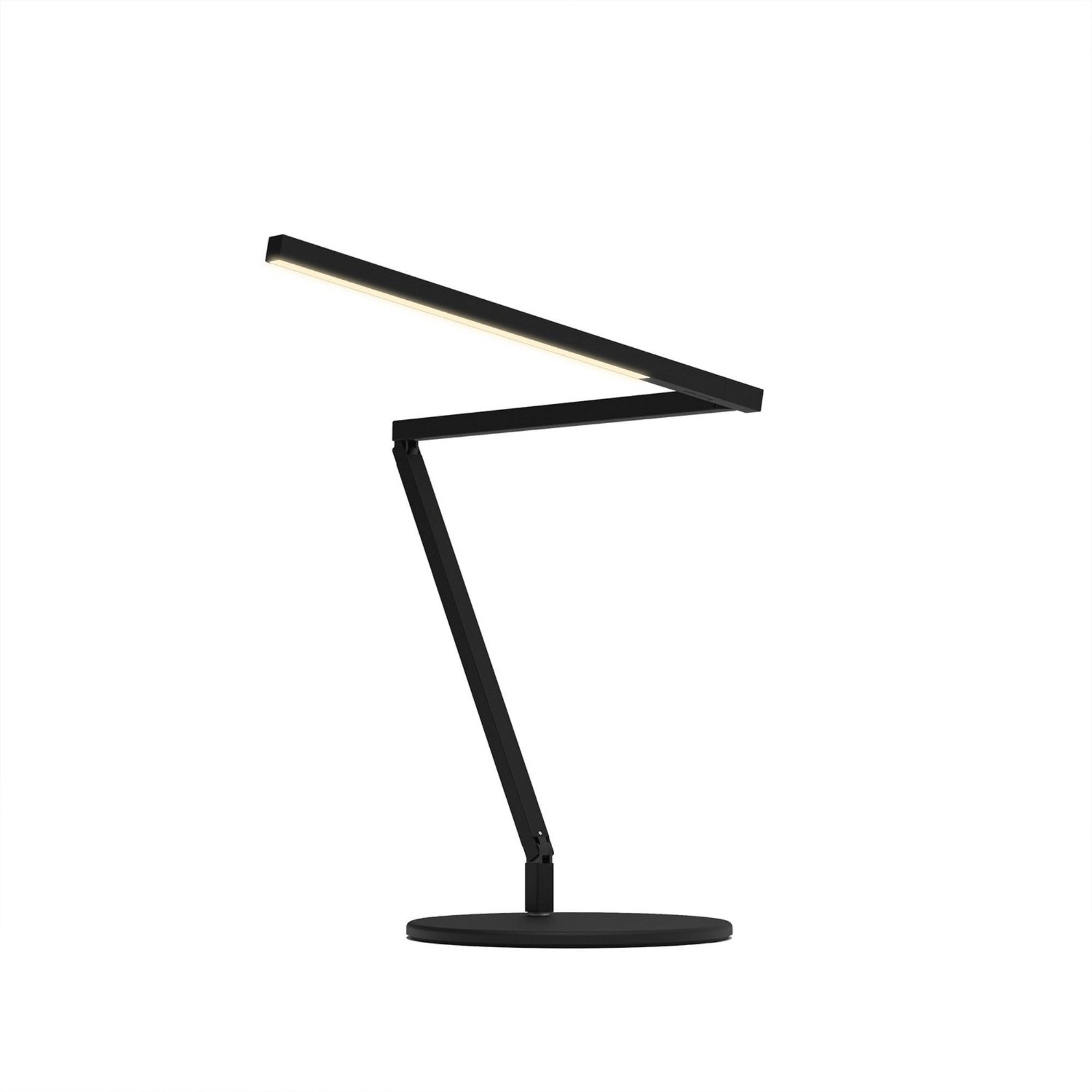 Z-Bar Mini Gen 4 Matte Black Modern Neutral LED Desk Lamp - Bees Lighting