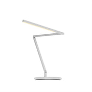 Z-Bar Mini Gen 4 Matte White Modern Neutral LED Desk Lamp - Bees Lighting