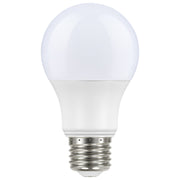 Dusk to Dawn A19 LED Bulb, 8W, 800lm, 2700K, E26 Medium Base, Frosted Finish, With Photocell - Bees Lighting