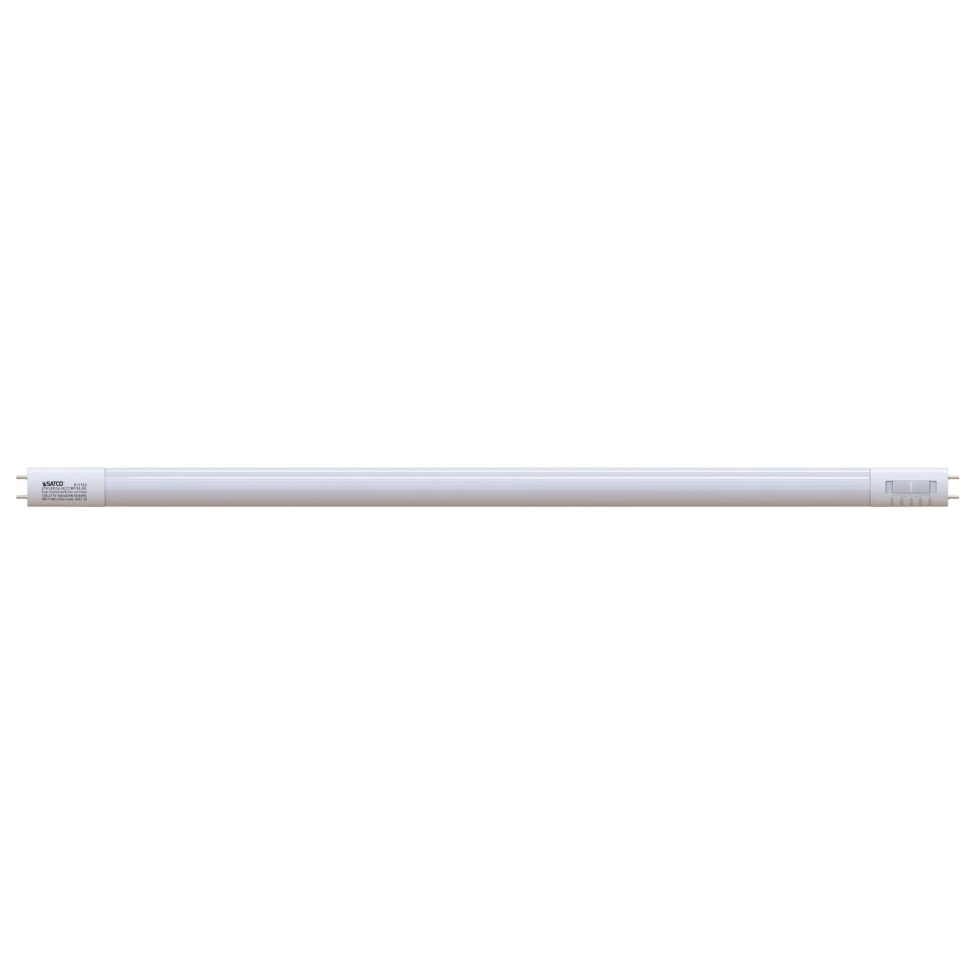 2ft T8 LED Bulb, 9W, 1250 Lumens, 3000K to 6500K, Ballast Bypass, 25-Pack - Bees Lighting