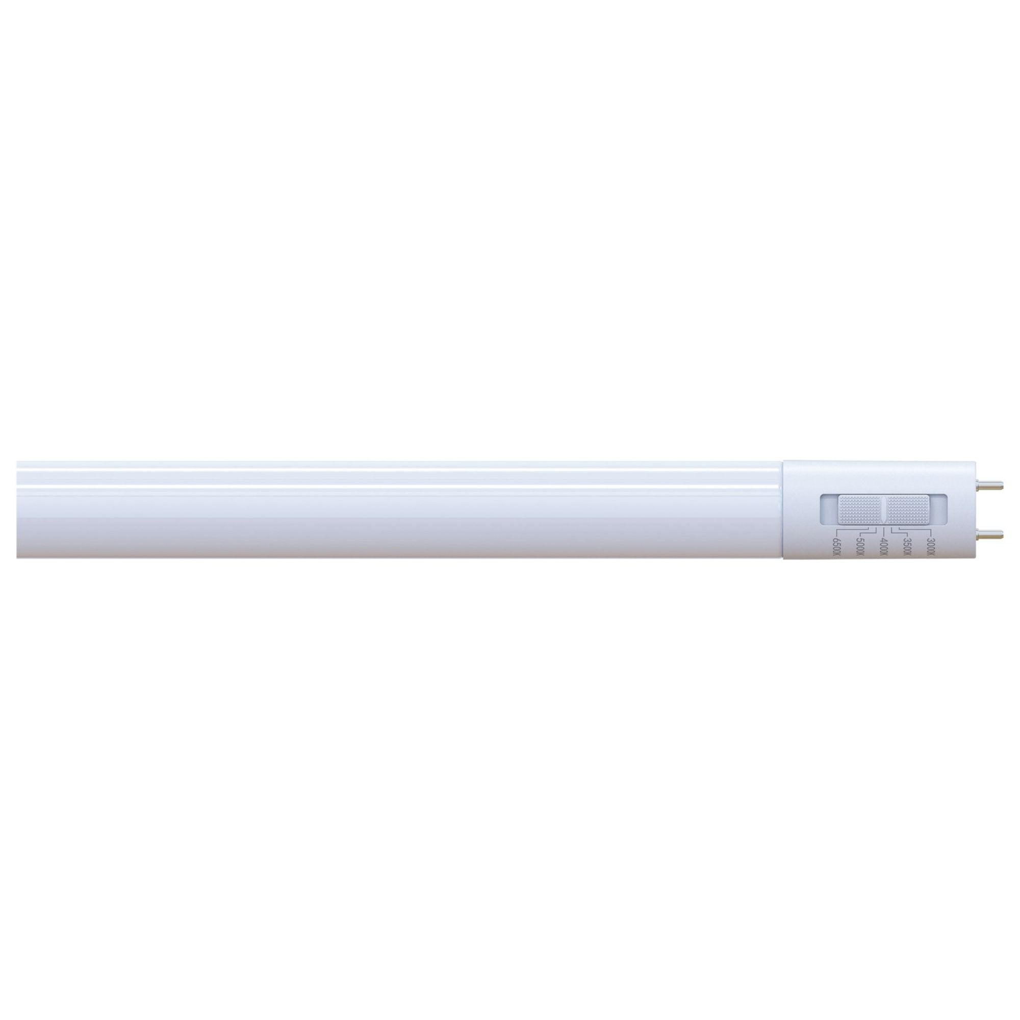 4ft T8 LED Bulb, 14 Watts, 1800 Lumens, 3000K to 6500K, Ballast Bypass, Single|Dual End