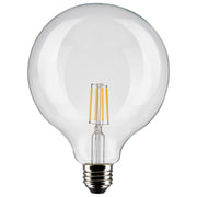 G40 Filament LED Globe Bulb, 4 Watts, 350 Lumens, 40W Equal, 2700K, E26 Medium Base, Clear - Bees Lighting