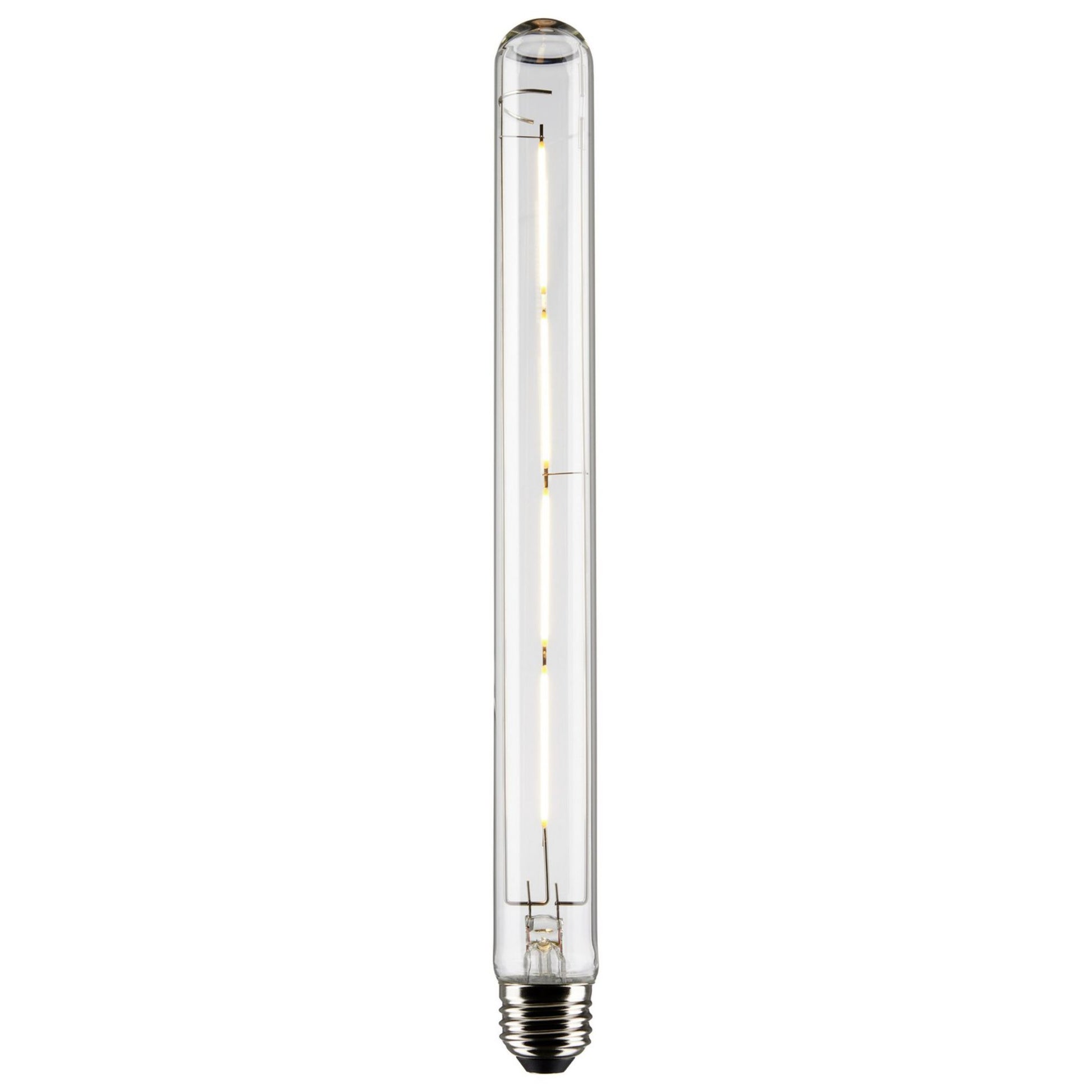 T9 LED Single Tube Bulb, 8W, 800 Lumens, 3000K, 60W Equal, E26 Medium, Clear Finish - Bees Lighting