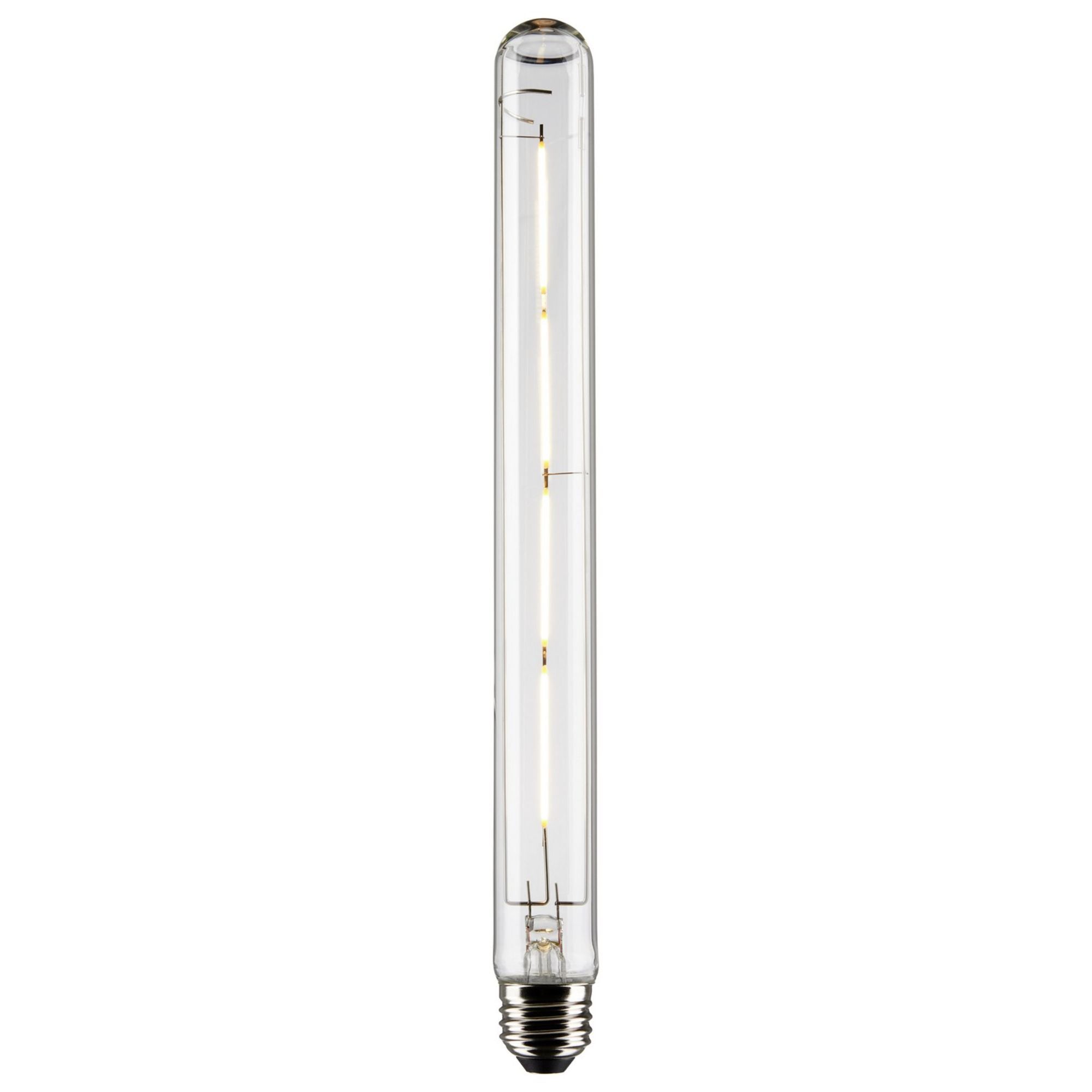 T9 LED Single Tube Bulb, 8W, 800 Lumens, 3000K, 60W Equal, E26 Medium, Clear Finish