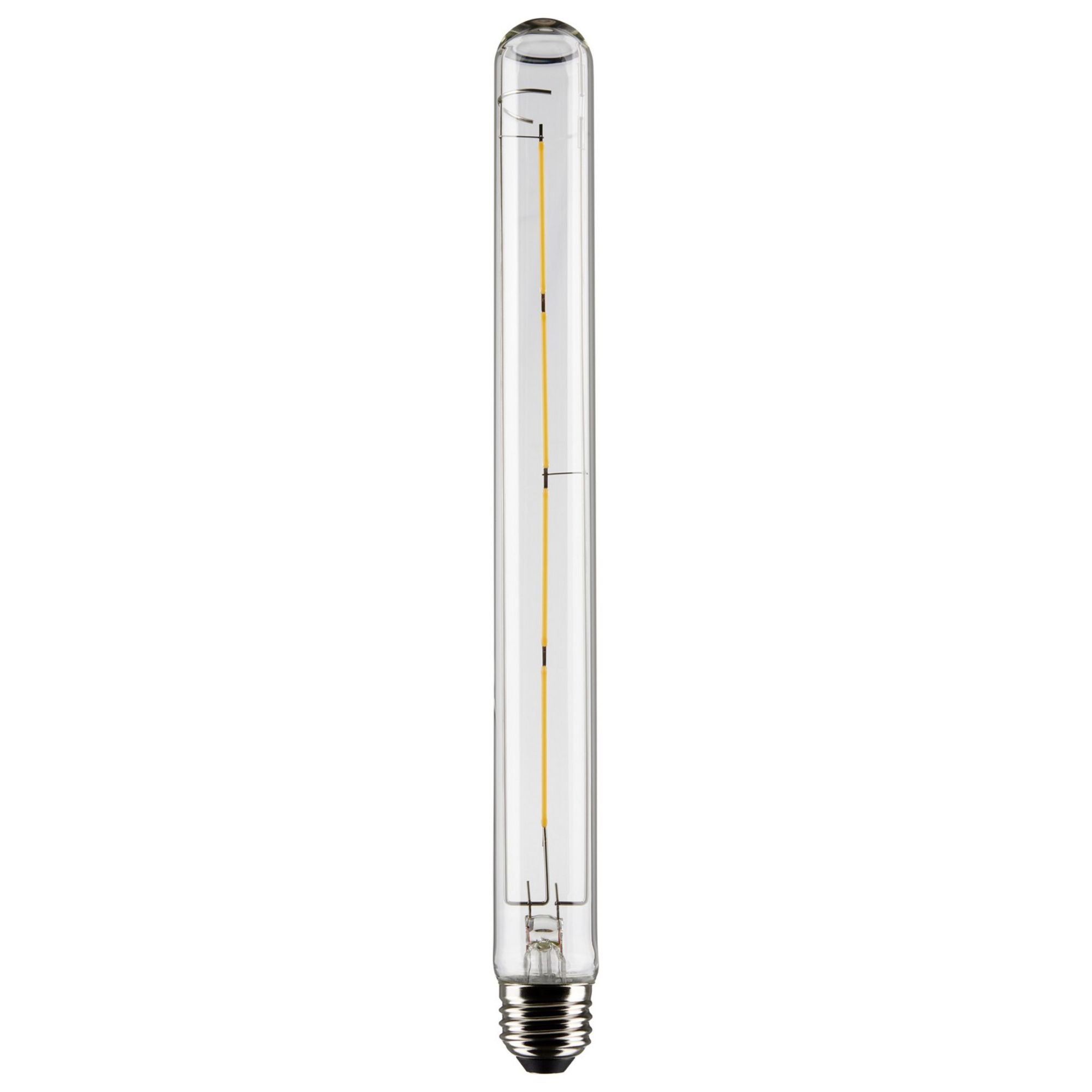 T9 LED Single Tube Bulb, 8W, 800 Lumens, 3000K, 60W Equal, E26 Medium, Clear Finish