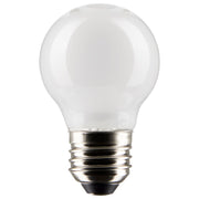 G16.5 LED Globe Bulb, 5W, 350 Lumens, 40W Equal, 2700K, E26 Base, Frosted, Pack of 2 - Bees Lighting
