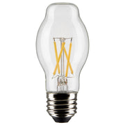 BT15 Filament LED Bulb, 5 Watts, 450lm, 40W Equal, 2700K, E26 Medium Base, Clear, Pack of 2 - Bees Lighting