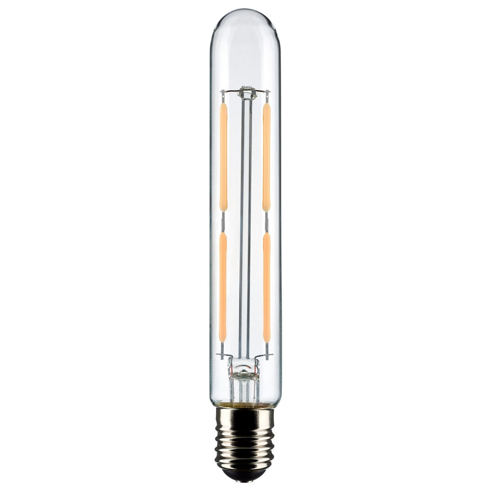 T6.5 LED Single Tube Bulb, 4W, 400lm, 3000K, E17 Intermediate Base, Clear Finish - Bees Lighting