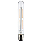 T6.5 LED Single Tube Bulb, 4W, 400lm, 3000K, E17 Intermediate Base, Clear Finish - Bees Lighting