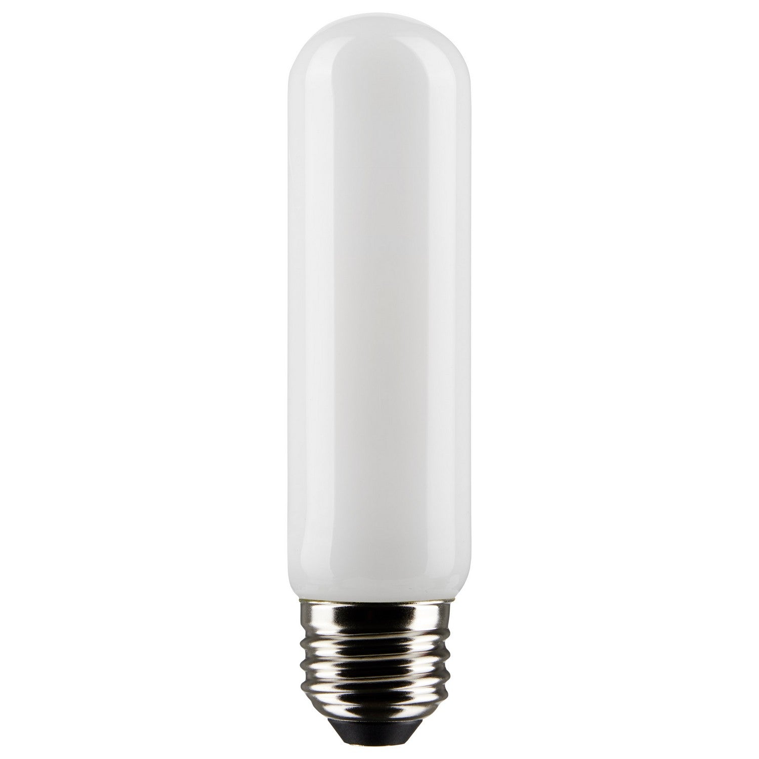 LED T10 Single Tube Bulb, 8W, 720lm, 2700K, 60W Equal, E26 Medium Base, Frosted, Pack of 2 - Bees Lighting