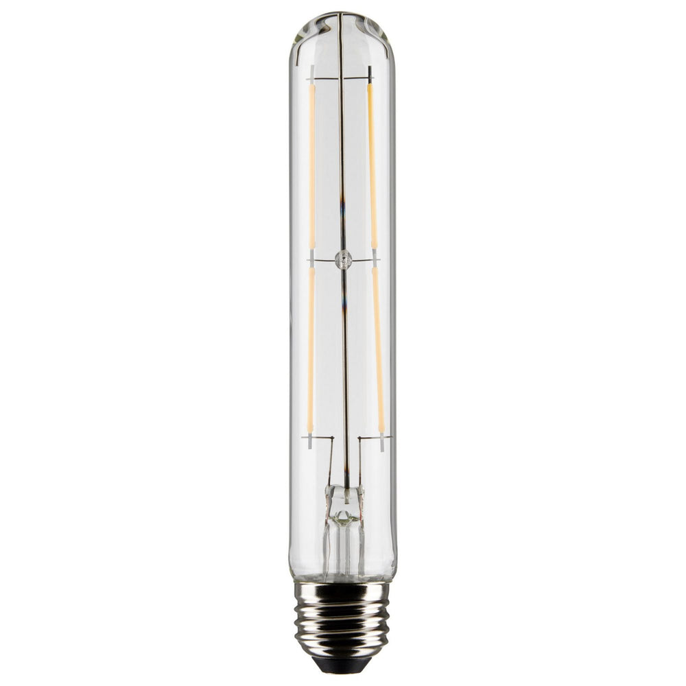 T9 LED Single Tube Bulb, 8W, 800 Lumens, 2700K, 60W Equal, E26 Medium Base, Clear, Pack of 2 - Bees Lighting
