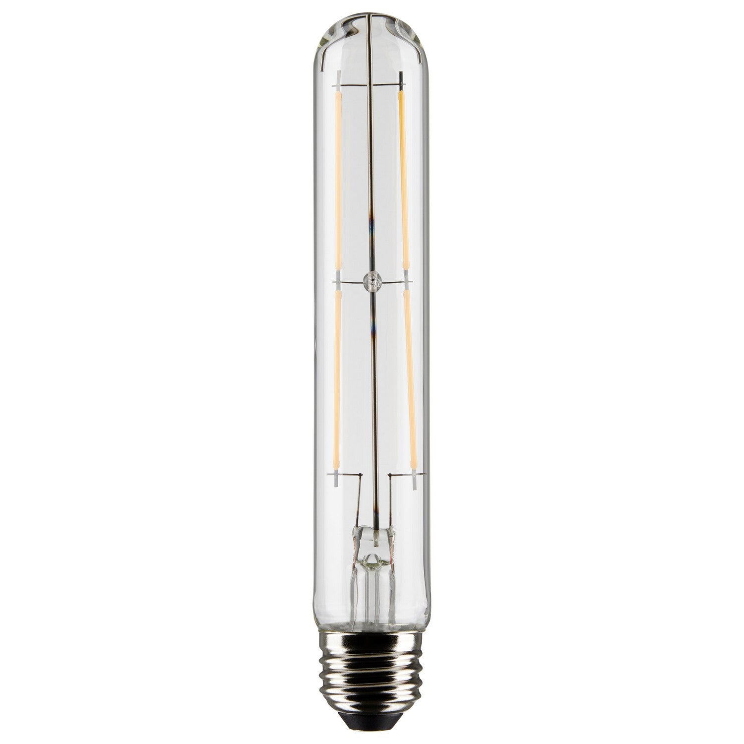 T9 LED Single Tube Bulb, 8W, 800 Lumens, 2700K, 60W Equal, E26 Medium Base, Clear, Pack of 2 - Bees Lighting