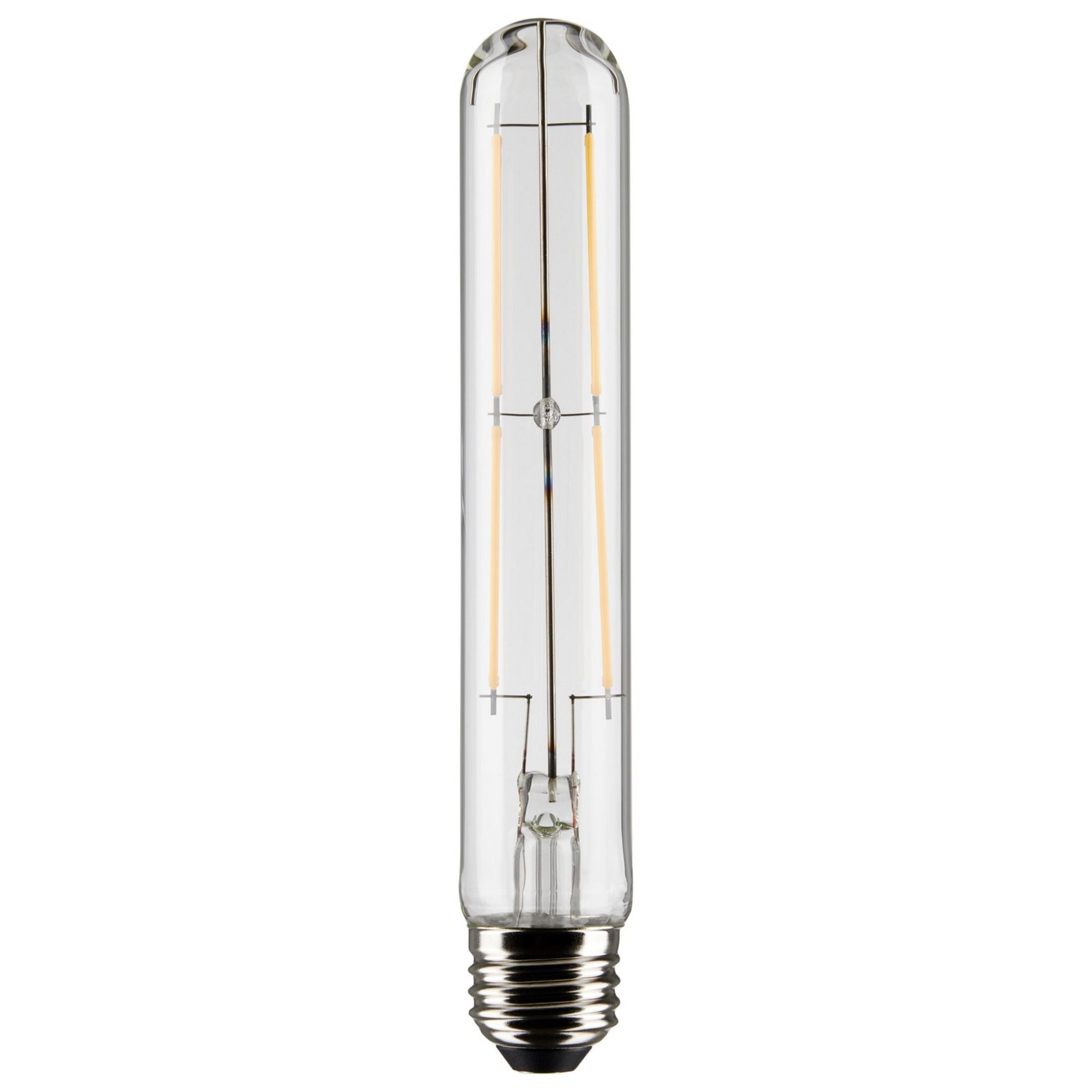 T9 LED Single Tube Bulb, 8W, 800 Lumens, 2700K, 60W Equal, E26 Medium Base, Clear, Pack of 2