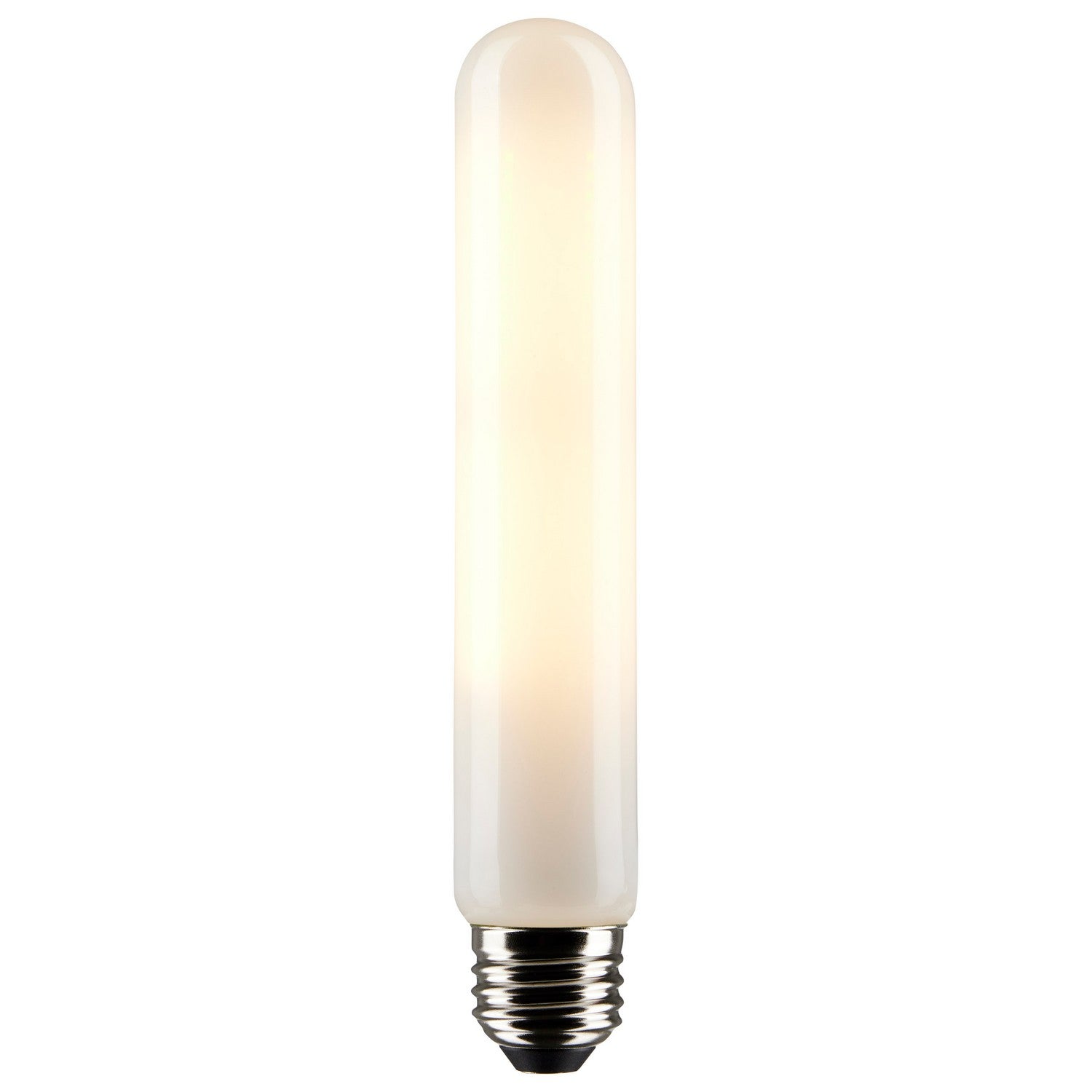 T9 LED Single Tube Bulb, 8W, 700 Lumens, 2700K, 60W Equal, E26 Medium Base, Frosted, Pack of 2 - Bees Lighting