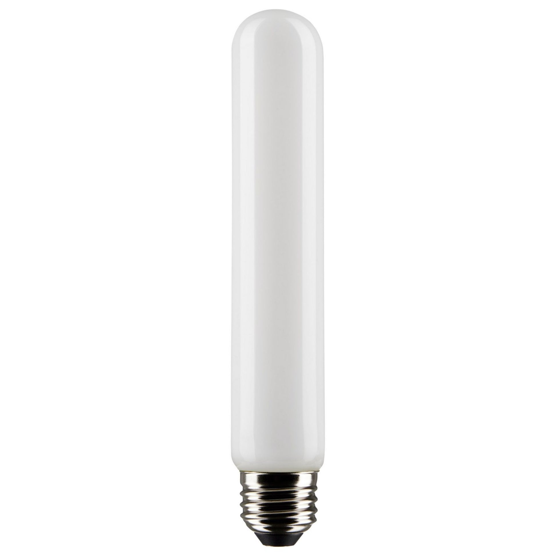 T9 LED Single Tube Bulb, 8W, 700 Lumens, 2700K, 60W Equal, E26 Medium Base, Frosted, Pack of 2 - Bees Lighting