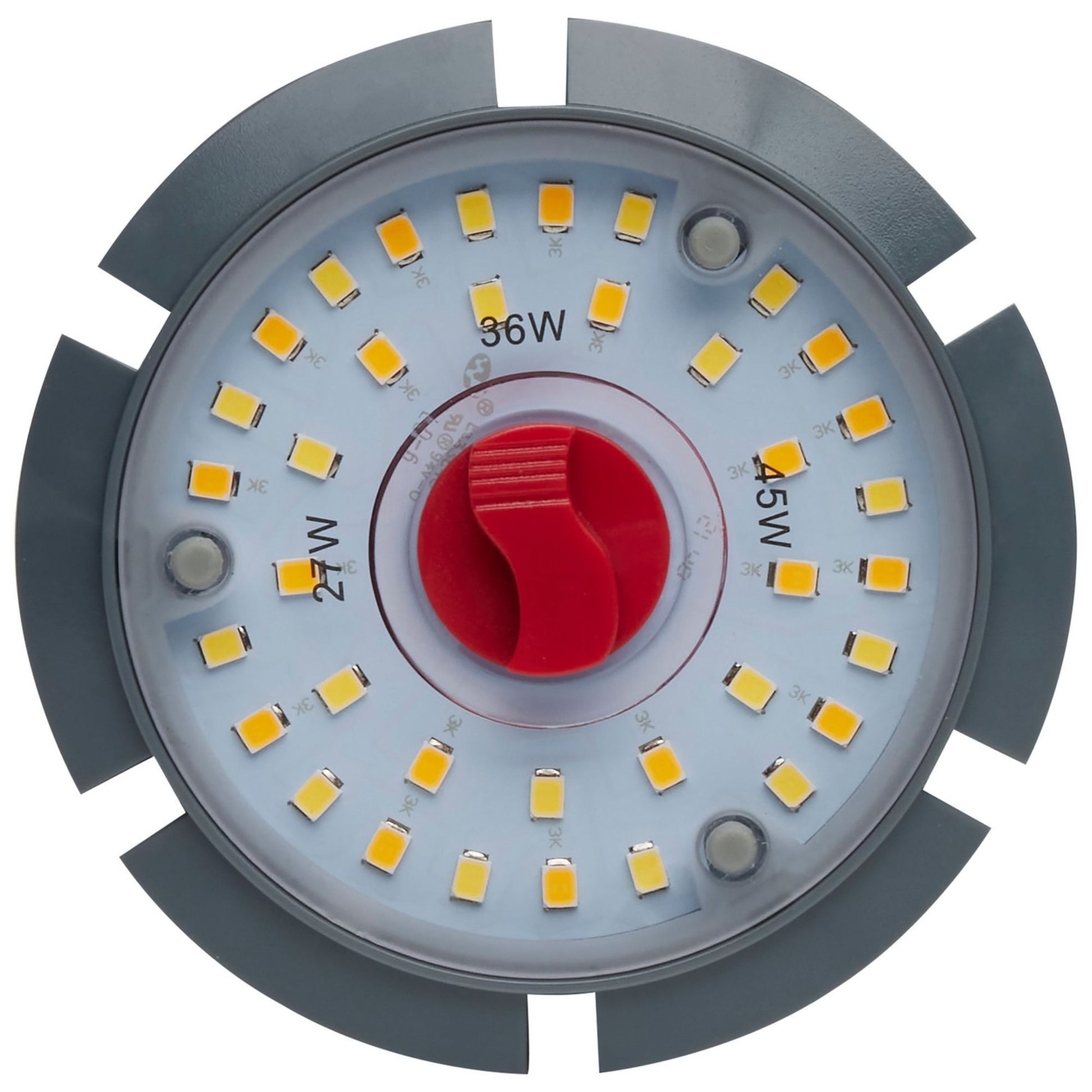 Hi-Pro Retrofit LED Corn Bulb, 27W|36W|45W, 6300lm, 30K|40K|50K, E26 Base, 120-277V - Bees Lighting