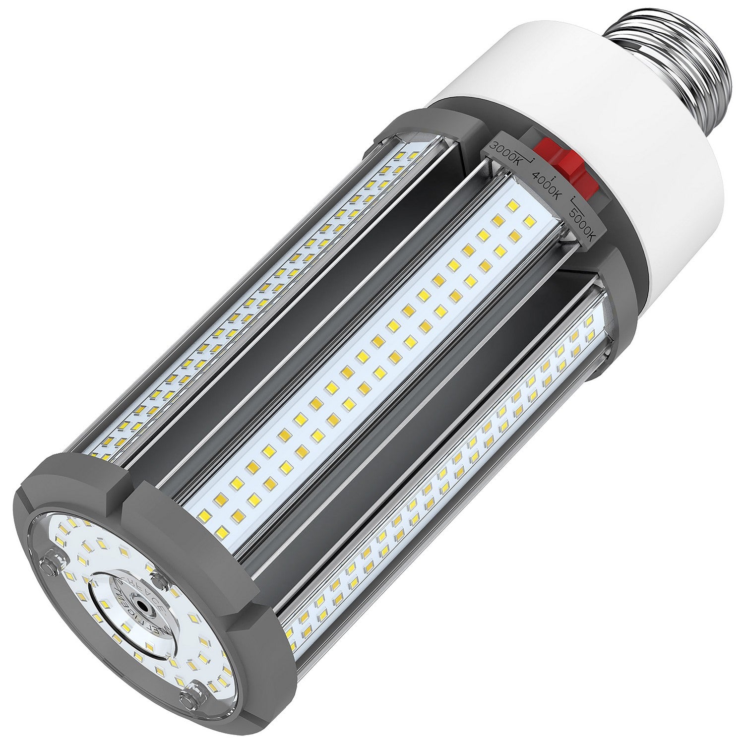 Retrofit LED Corn Bulb Omnidirectional, 45 Watts, 6300lm, Selectable CCT, E26 Base, 480V - Bees Lighting